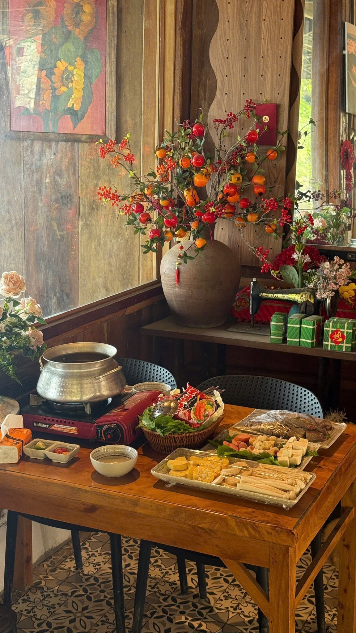 Bếp ăn Xuân Thì Tà Xùa